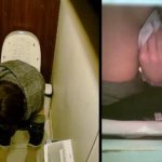 Hanazono MILF hidden cam in japanese toilet.